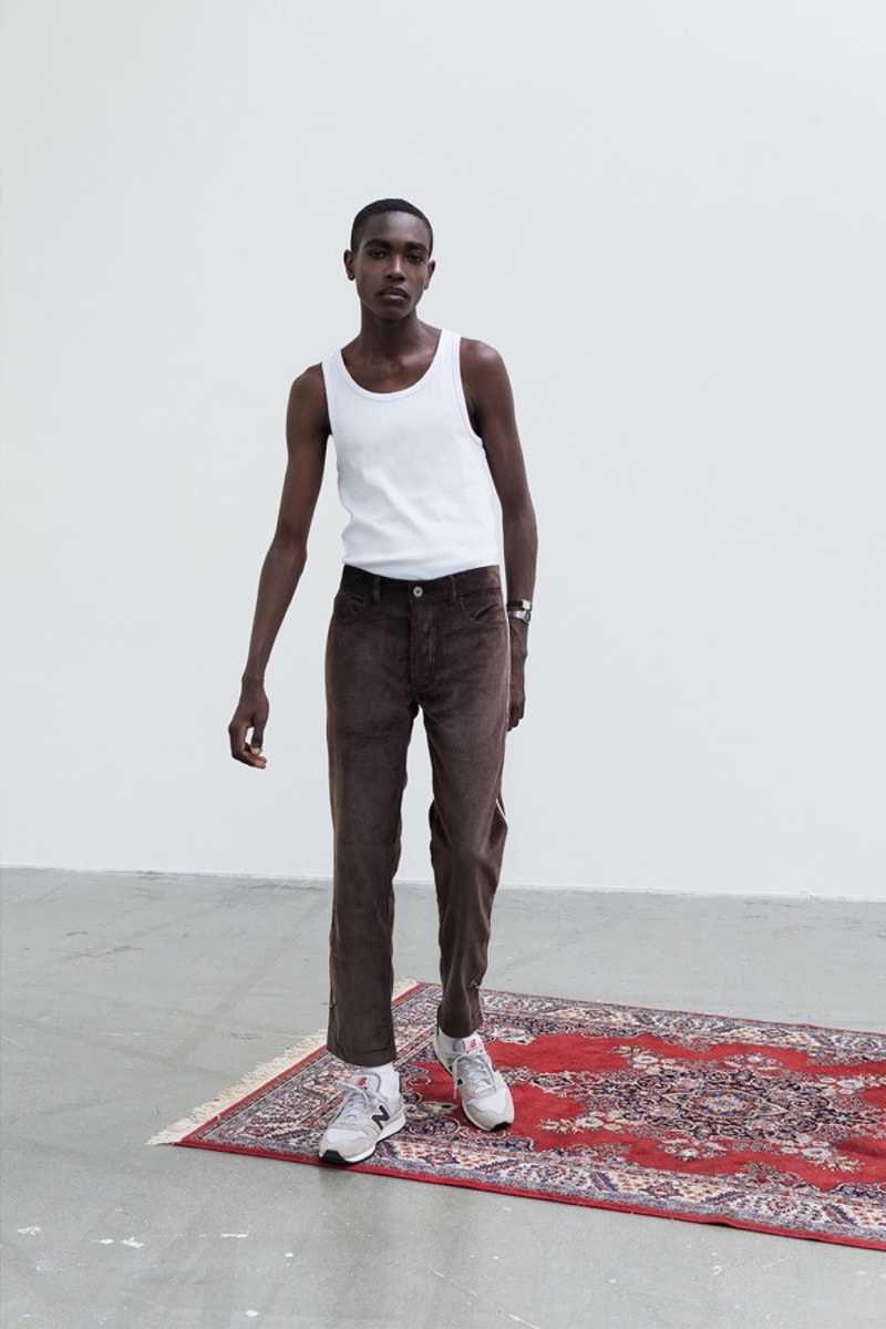 PRLE 2018 Spring Summer Collection Lookbook Dazed Confused Tony Olson Anthony Rapp 70s Retro Suede Velvet Flare Sweden January Drop Release Date