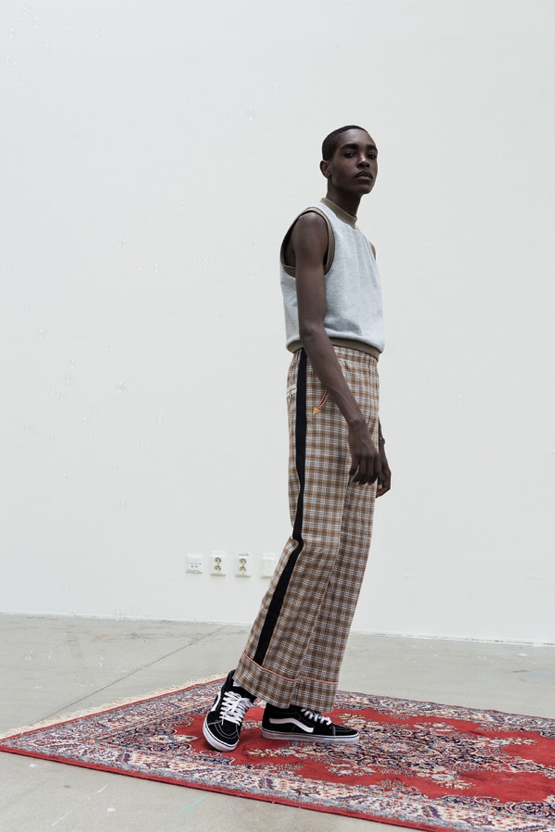 PRLE 2018 Spring Summer Collection Lookbook Dazed Confused Tony Olson Anthony Rapp 70s Retro Suede Velvet Flare Sweden January Drop Release Date