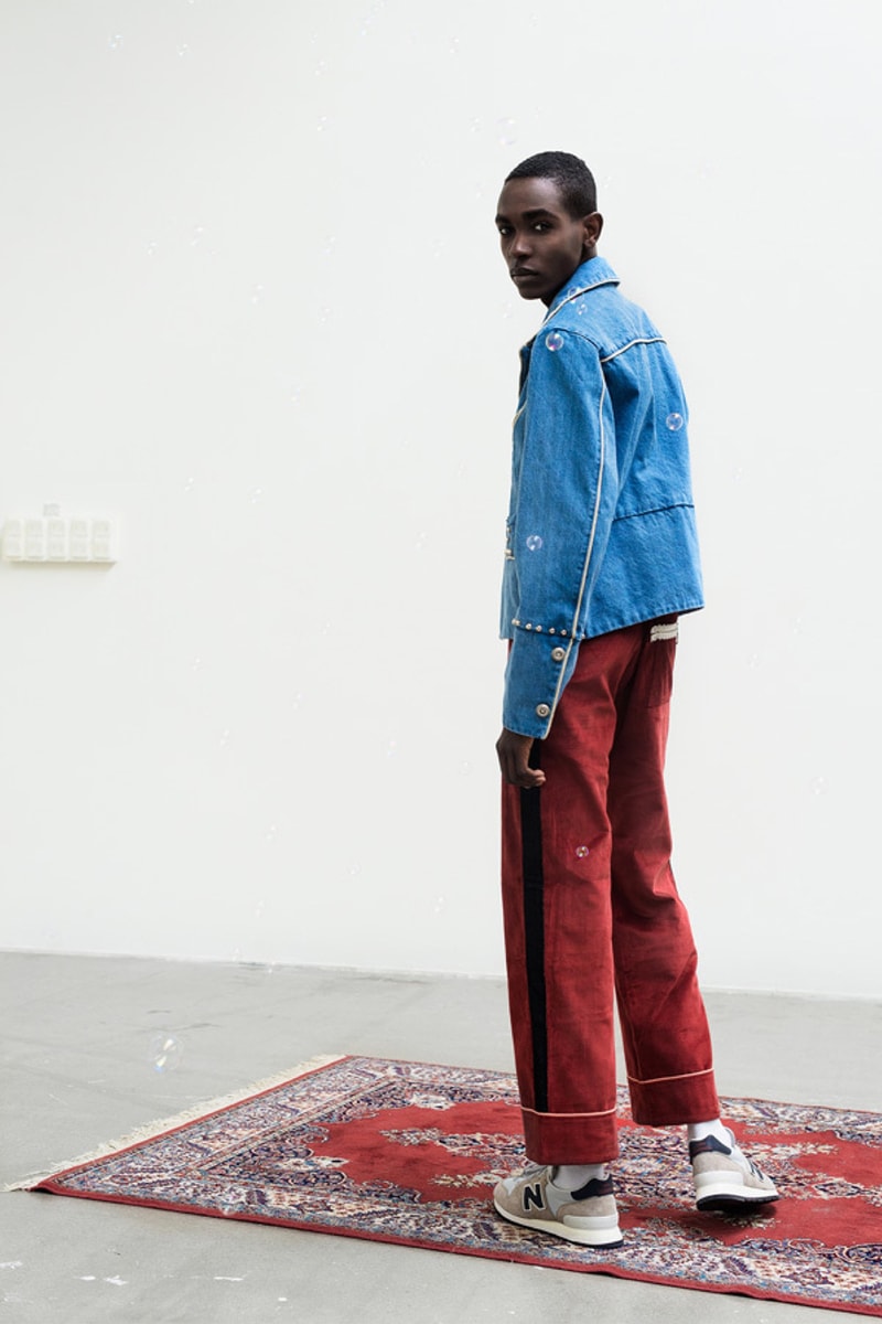 PRLE 2018 Spring Summer Collection Lookbook Dazed Confused Tony Olson Anthony Rapp 70s Retro Suede Velvet Flare Sweden January Drop Release Date