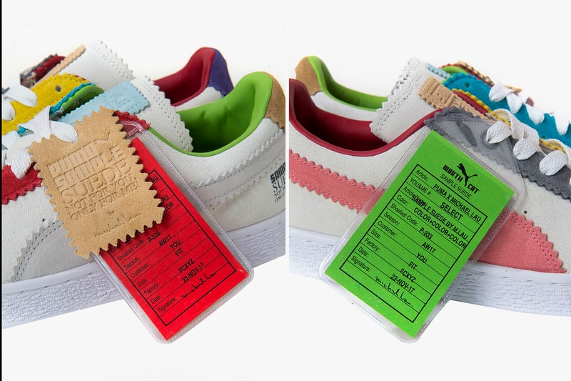 PUMA and Michael Lau Unveil 'Sample Suede' Collaboration Artist Worth Cat Hong Kong Multicolor