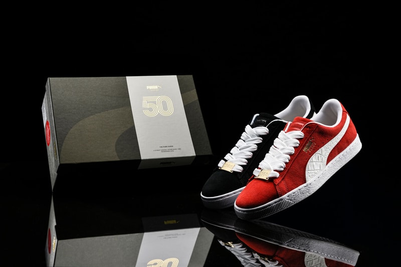 PUMA Suede Classic B Boy Red Black Sneakers Shoes Footwear 50th Anniversary 1968 Closer Look Release Date Info Drops