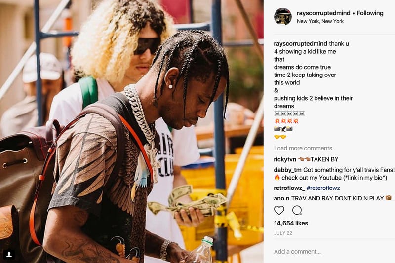 @RAYSCORRUPTEDMIND on Becoming Travis Scott's Personal Photographer