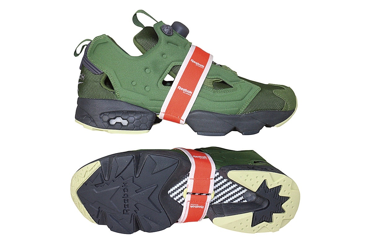 Reebok Instapump Fury OG MB Navy Olive 2017 November Release Date Info Sneakers Shoes Footwear Strap Classic Removable