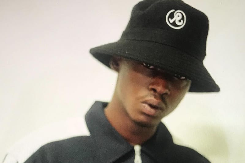 black wool bucket hat