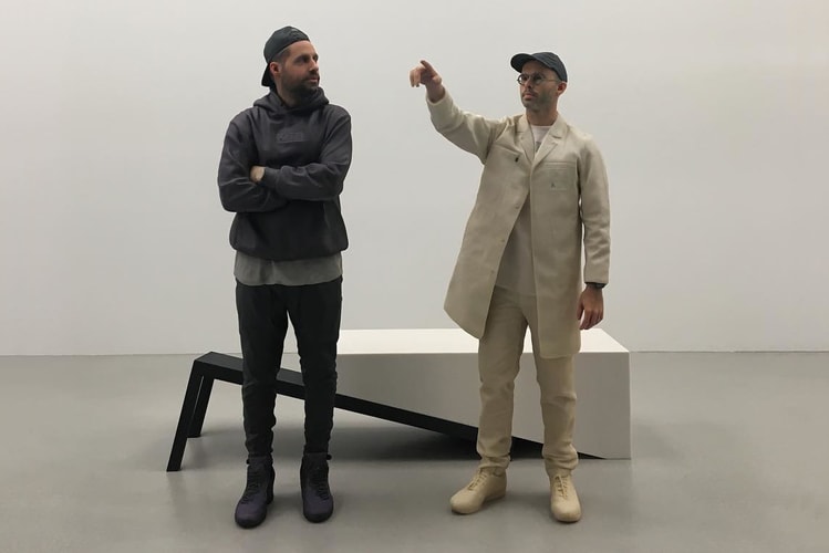Ronnie Fieg Made a Special Lab Coat for Daniel Arsham
