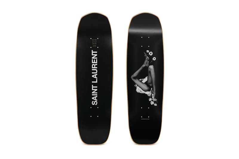 Saint Laurent colette 2018 Spring Summer Collaboration Travis Scott Vespa Bang Olufsen Skate Deck Baccarat