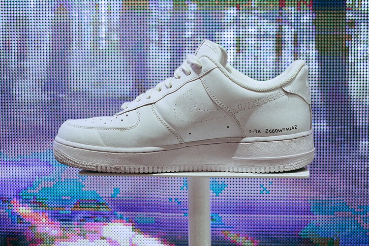 SaintWoods Unveils an All-White Nike Air Force 1 Low for Its 35th Anniversary