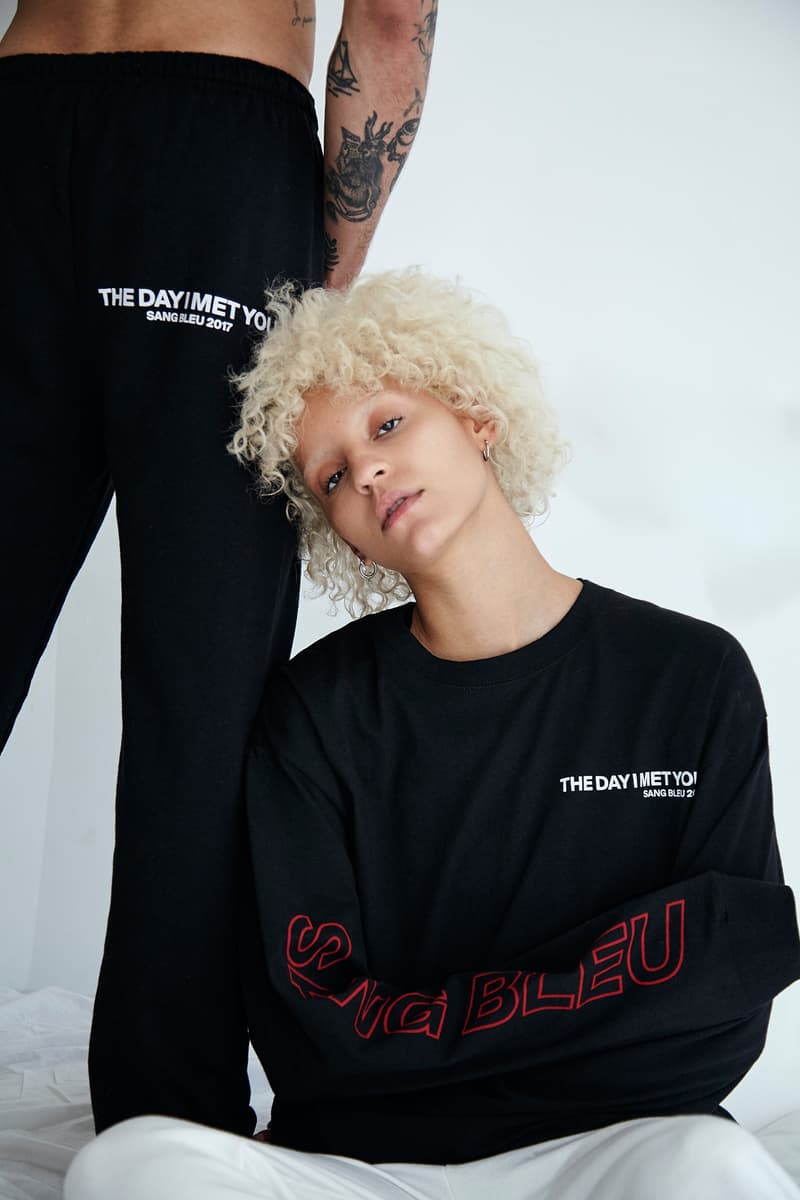 Sang Bleu The Day I Met You Capsule Collection Fall Winter 2017 Maxime Buchi