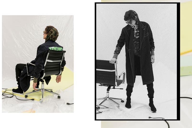 SANKUANZ Editorial HBX 2017 Fall Winter Collection release drop date info graphics China