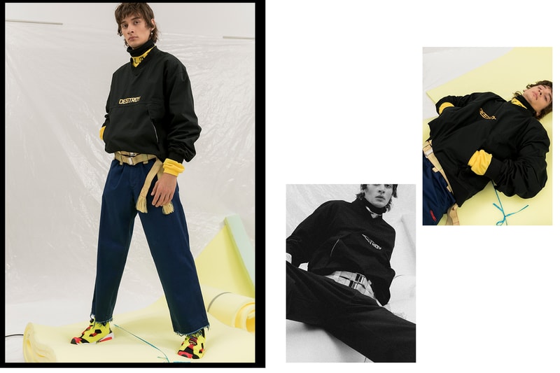 SANKUANZ Editorial HBX 2017 Fall Winter Collection release drop date info graphics China