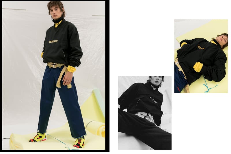 SANKUANZ Editorial HBX 2017 Fall Winter Collection release drop date info graphics China