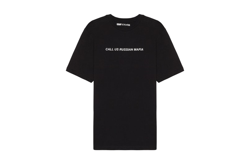 SEVER KM20 Collaboration Capsule Collection 2017 November 2 Release Date Info T Shirts Black White