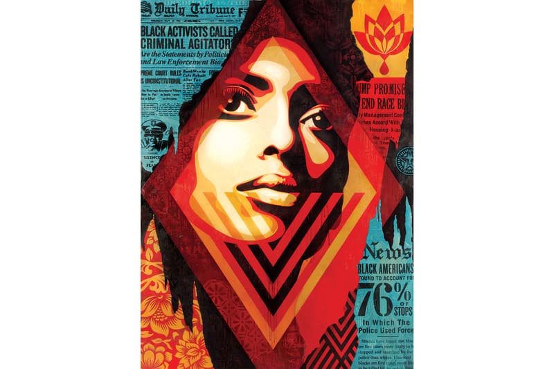 Shepard Fairey Obey Giant Library Street Collective Los Angeles California Art Artwork Exhibit Painting Print Installation