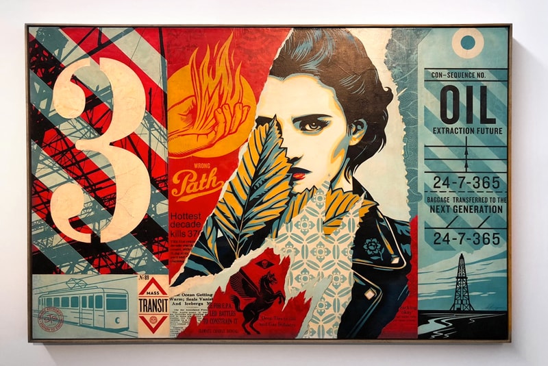 Shepard Fairey Screen Print Art