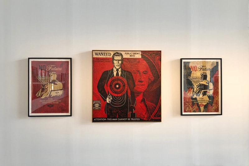 Shepard Fairey Screen Print Art