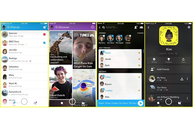 Snapchat Redesign Separates Your Friends From Brands