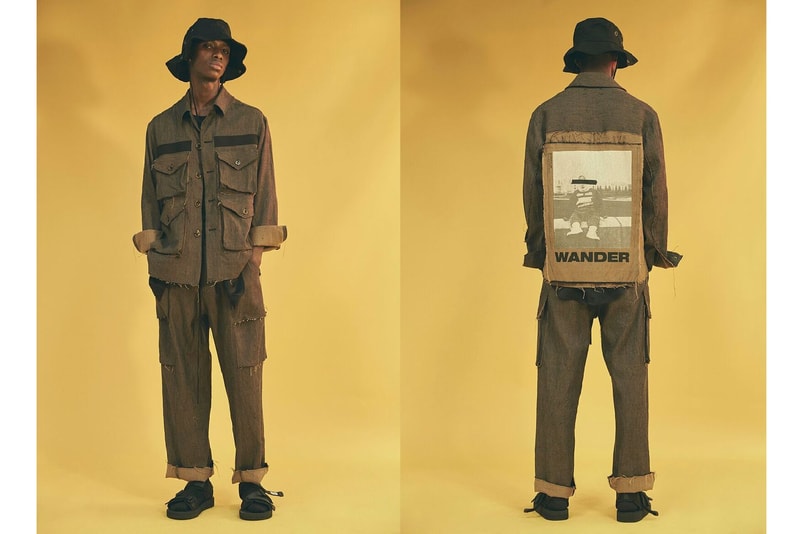 Song for the Mute 2018 Spring/Summer "WANDER" Australia Sandals Socks Kimono Jacket coat bucket hat release date drop info pattern