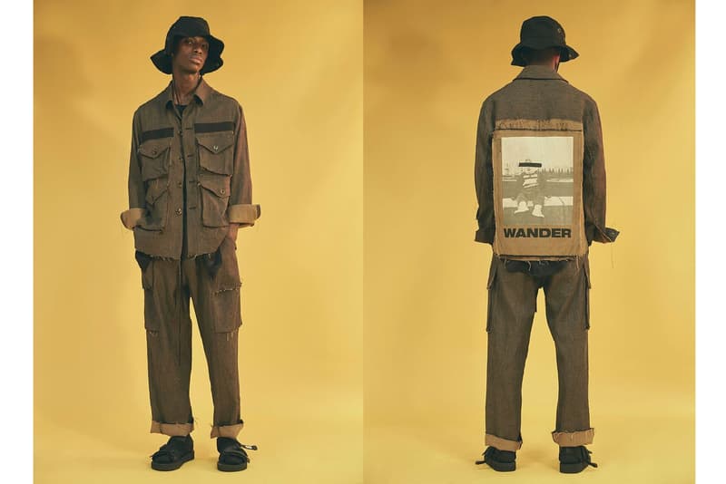 Song for the Mute 2018 Spring/Summer "WANDER" Australia Sandals Socks Kimono Jacket coat bucket hat release date drop info pattern