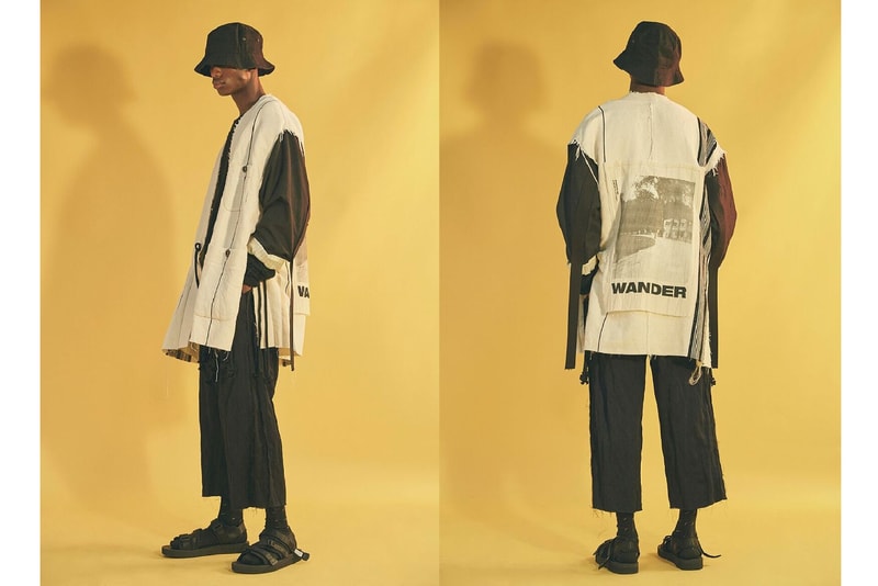 Song for the Mute 2018 Spring/Summer "WANDER" Australia Sandals Socks Kimono Jacket coat bucket hat release date drop info pattern