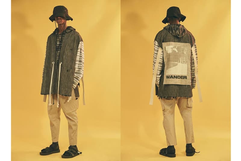 Song for the Mute 2018 Spring/Summer "WANDER" Australia Sandals Socks Kimono Jacket coat bucket hat release date drop info pattern