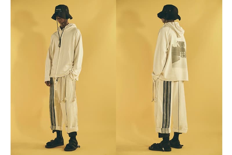 Song for the Mute 2018 Spring/Summer "WANDER" Australia Sandals Socks Kimono Jacket coat bucket hat release date drop info pattern