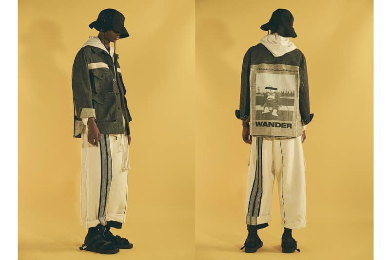 Song for the Mute 2018 Spring/Summer "WANDER" Australia Sandals Socks Kimono Jacket coat bucket hat release date drop info pattern