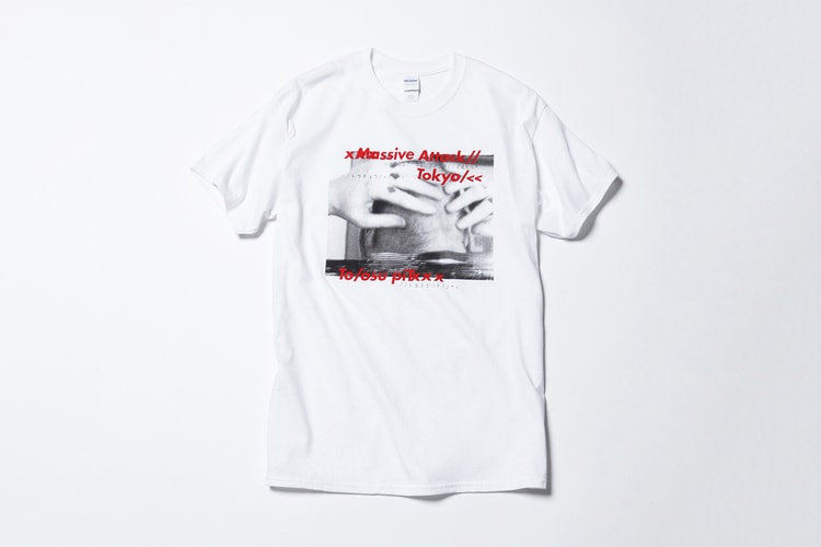 SOPH. Presents Massive Attack's Japan Tour T-Shirt