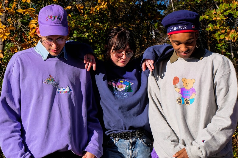 STAYCOOLNYC Fall/Winter 2018 collection lookbook retro '80s '90s sweatshirts