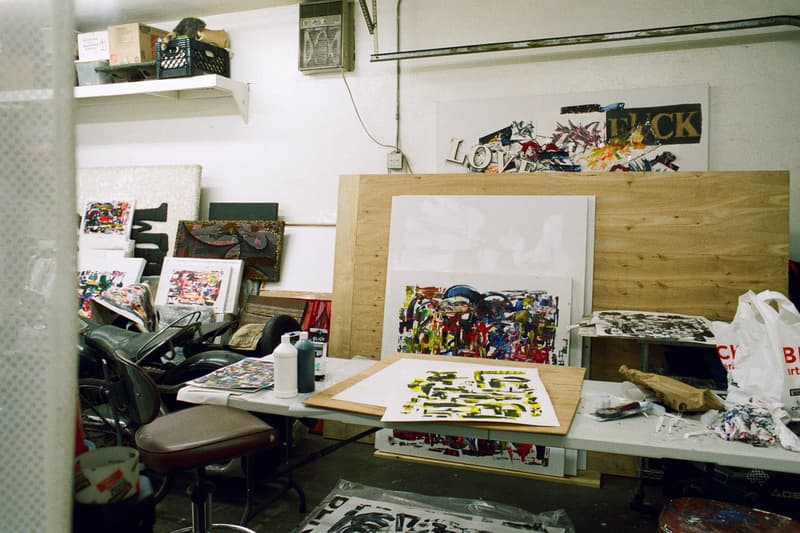 Steve Olson Skateboarding Art Studio Los Angeles