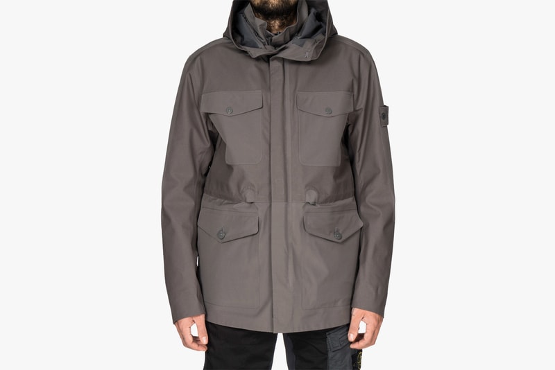 Stone Island 2017 Fall Winter Ghost Piece Capsule Collection Tank Shield Jackets