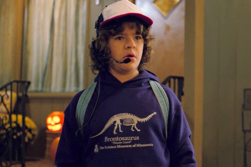 Dustin Purple Brontosaurus Hoodie Stranger Things Season 2 Science Museum Minnesota St Paul