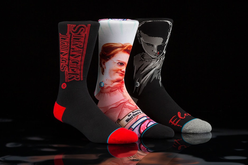 Stranger Things Stance Socks Collection Barb Eleven justice for 11 L netflix season 2