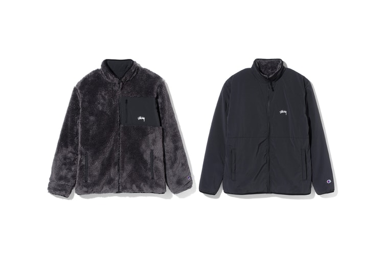 Stüssy and Champion Reveal More Winter-Ready Pieces