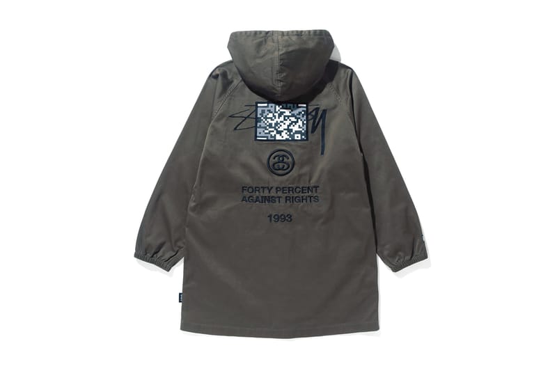 Stüssy & FORTY PERCENTS AGAINST RIGHTS Pair up for a Military Parka