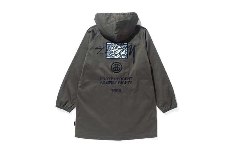 Stüssy & FORTY PERCENTS AGAINST RIGHTS Pair up for a Military Parka