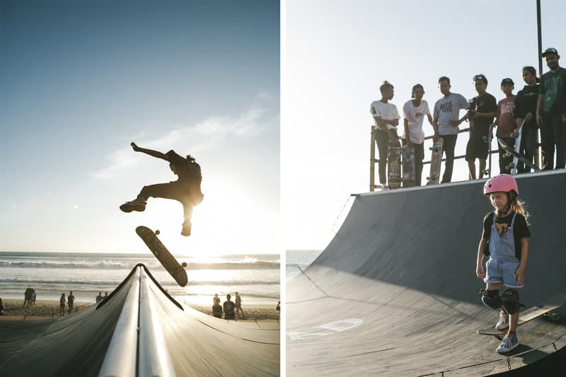 032c Jules Gayton International Stussy Tribe Gathering Bali Potato Head Lounge Benji B Patta Soundsystem Shawn Throphilus London Skateboarding Surfing 2017