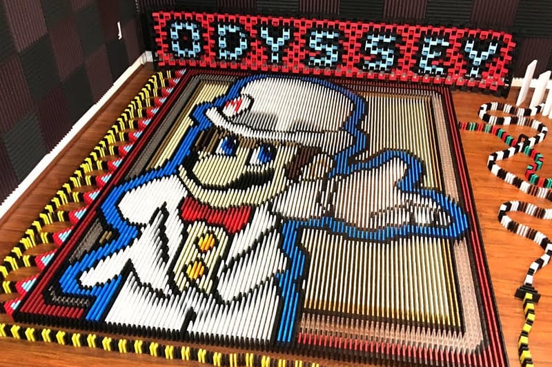 148,777 Dominos Utilized For 'Super Mario Odyssey' Art and Characters