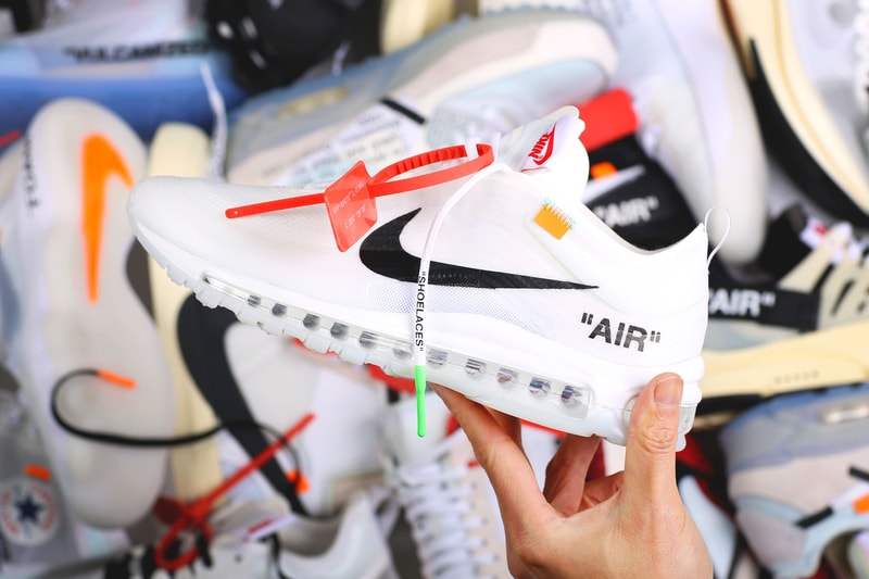 Virgil Abloh Off-White Nike The Ten Icons Reconstructed Air Max 90 Vapormax Presto Air Jordan 1
