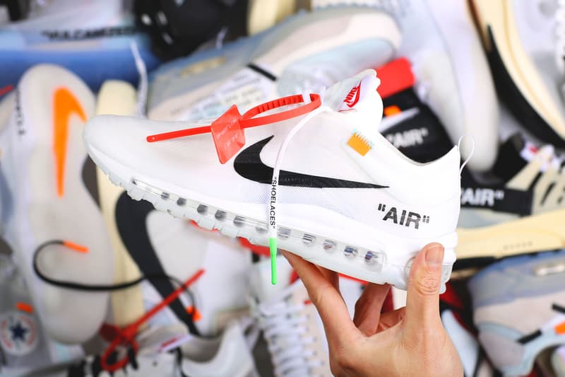 Virgil Abloh Off-White Nike The Ten Icons Reconstructed Air Max 90 Vapormax Presto Air Jordan 1