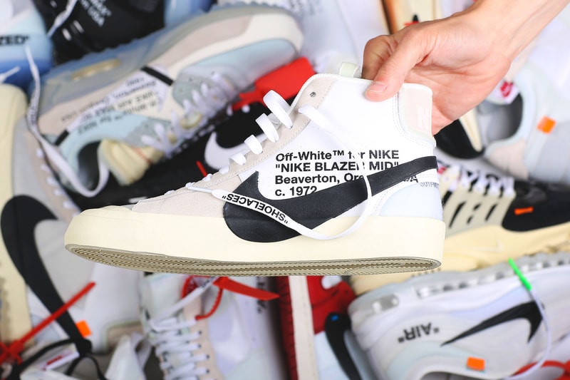 Virgil Abloh Off-White Nike The Ten Icons Reconstructed Air Max 90 Vapormax Presto Air Jordan 1