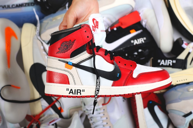 Virgil Abloh Off-White Nike The Ten Icons Reconstructed Air Max 90 Vapormax Presto Air Jordan 1