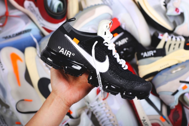 Virgil Abloh Off-White Nike The Ten Icons Reconstructed Air Max 90 Vapormax Presto Air Jordan 1