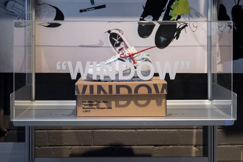 Virgil Abloh Nike The Ten Collection Jordan Brand Raffle Footwear Sneakers Shoes SUPPLY Store