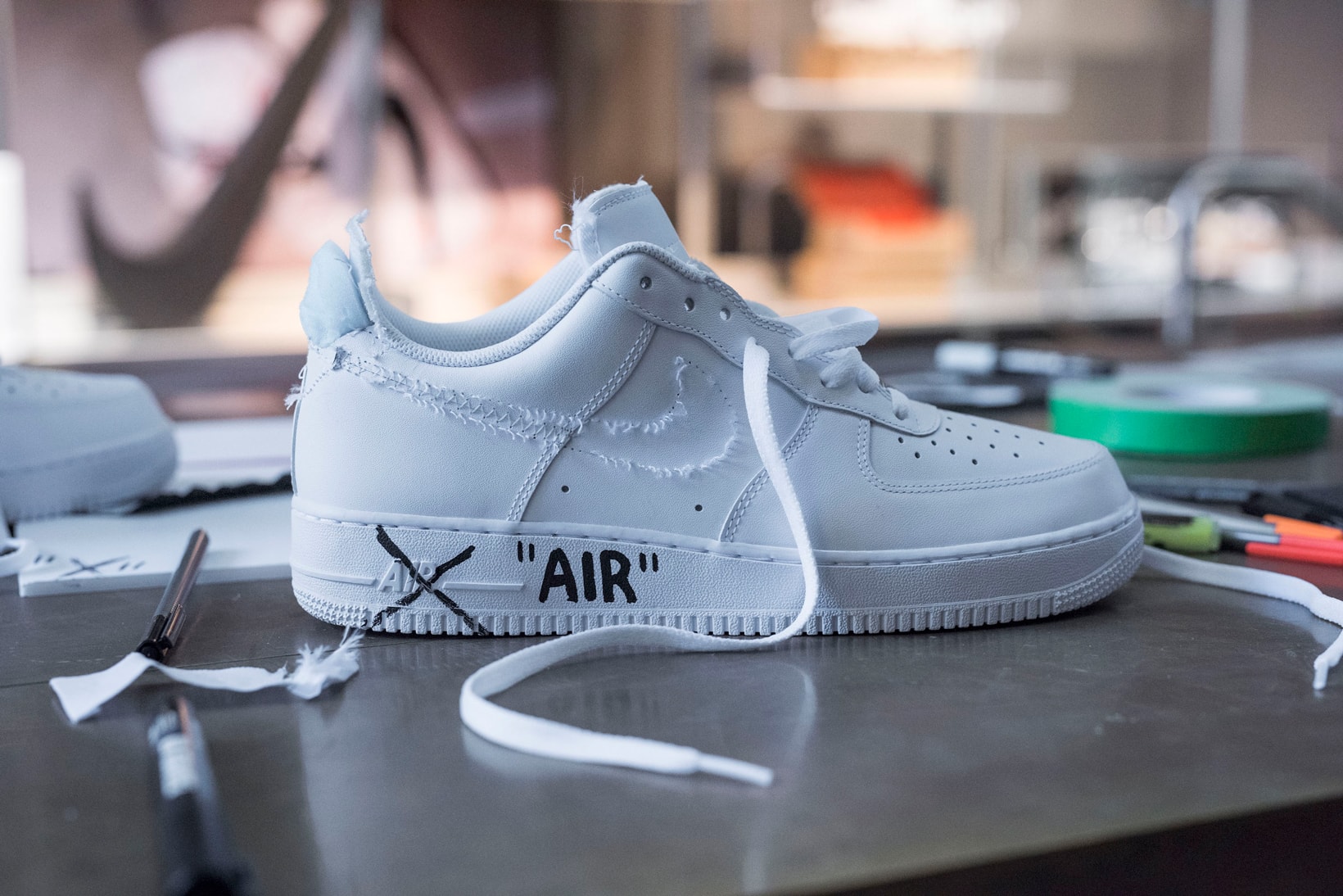Virgil Abloh x Nike The Ten at SUPPLY Store