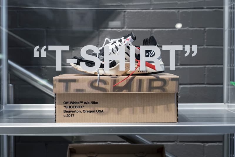 Virgil Abloh Nike The Ten Collection Jordan Brand Raffle Footwear Sneakers Shoes SUPPLY Store