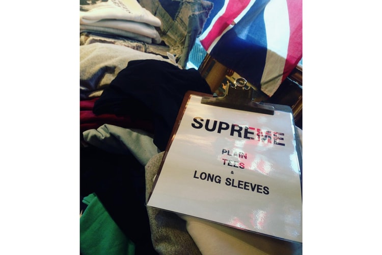 More Supreme Blanks Turn Up at a Vintage Shop in Japan