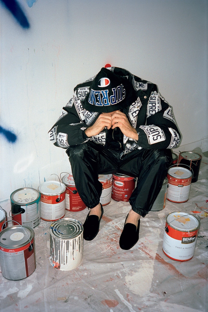 Jason Dill Supreme GRIND Magazine Japan Harmony Korine Editorial 2017 Fall Winter November Bogo Box Logo hoodie sweater t-shirt jacket collection drop info release date