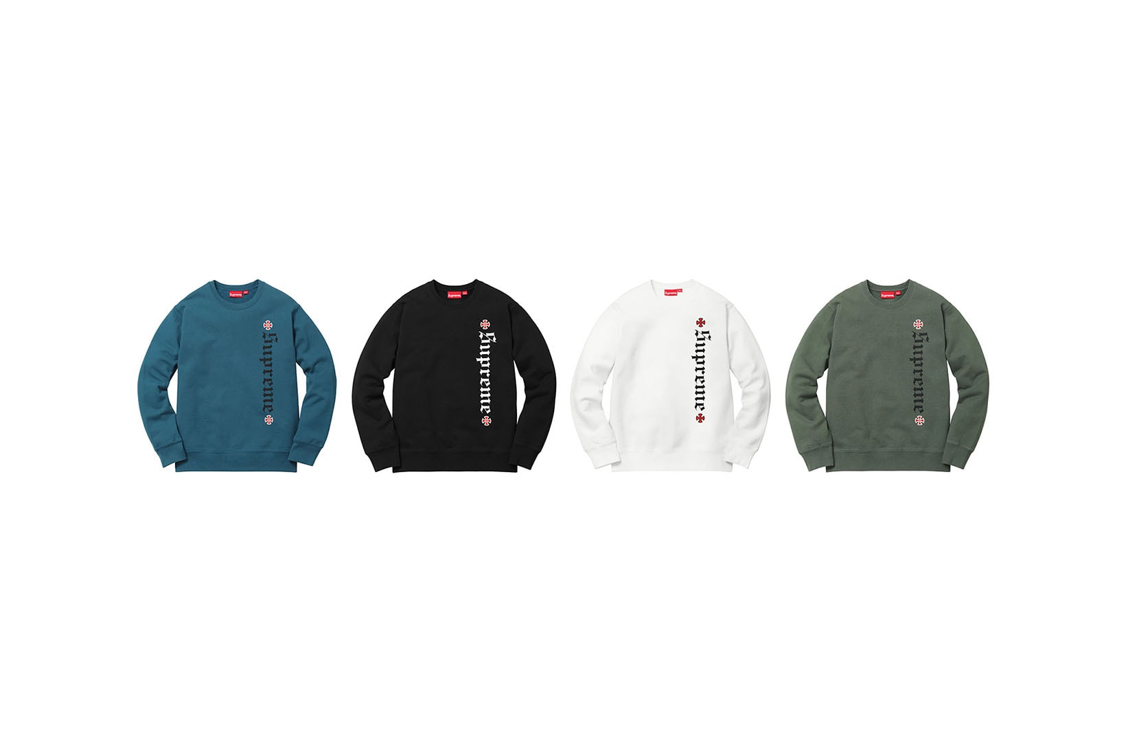 Supreme Independent Trucking Fuck the Rest Jacket T-Shirts Long Sleeves