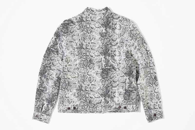 Supreme x Levi's 2017 Fall/Winter Snakeskin Collection Purple Blue White Black