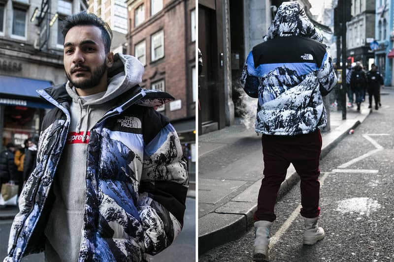 Supreme The North Face 2017 London Drop Street Style Streetsnaps Photos First Look